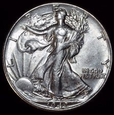 Mezzo dollaro 1942 Walking