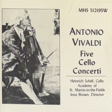 Vivaldi - Five Cello Concerti