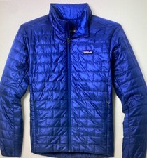 Patagonia Giubbotto Uomo Nano Puff, Blu, Medium, NUOVO!! 2025