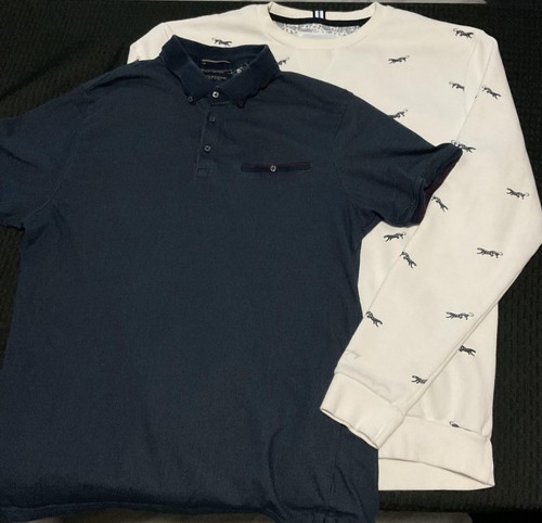 Polo felpa denim - e, uomo