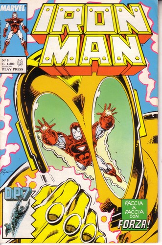 Iron man play press - man,