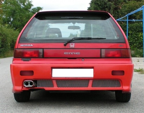 Paraurti posteriore tuning