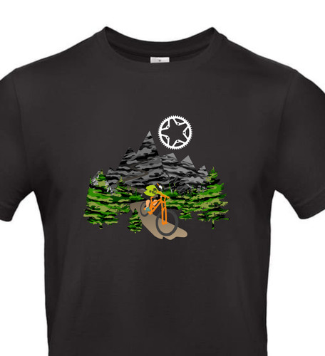 Shirt mimetica mountain - t-shirt,