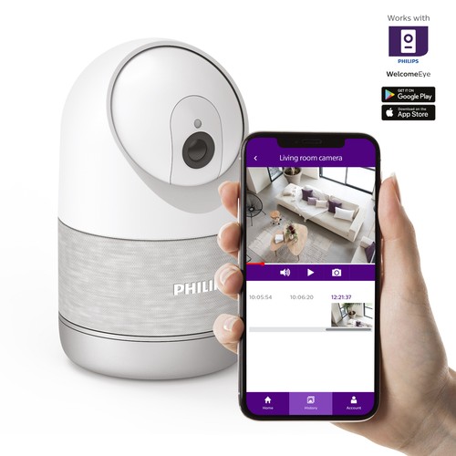 Telecamera da interno - wi-fi,