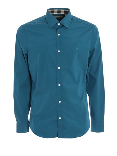 Burberry brit camicia uomo - , blu