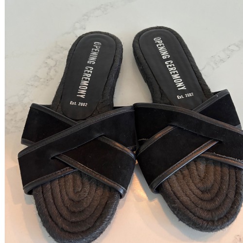 Espadrillas incrociate borchie