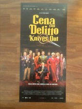 115S LOCANDINA Cena con delitto Johnson Knives Out Daniel Craig