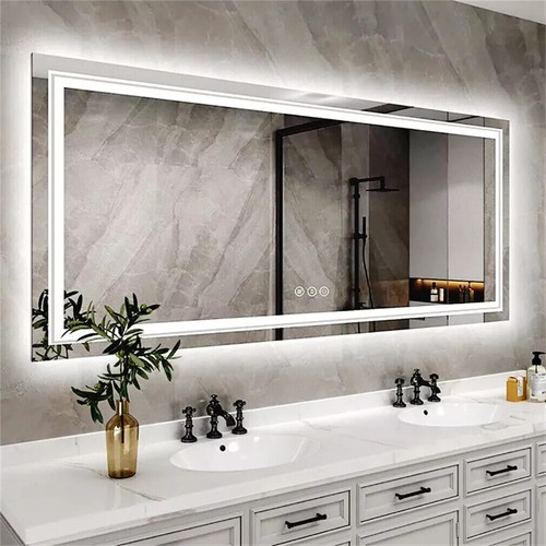 Specchio parete bagno led - da,