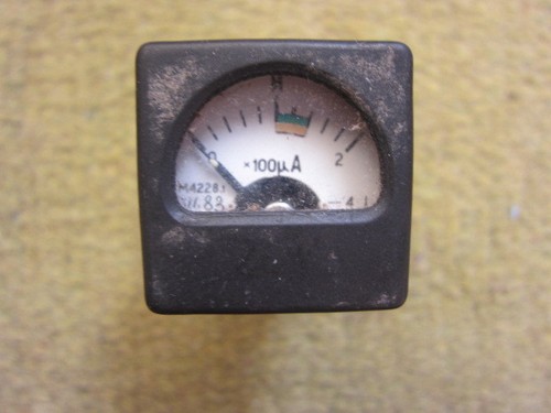 Microammetro piccolo urss - microammetro,