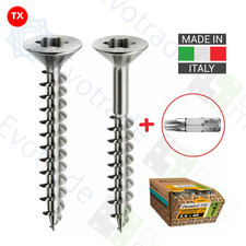 Viti TORX per Legno Panelvit TX Autofilettanti Lubrificate con Omaggio Bit T20