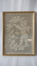 Quadro ad uncinetto con