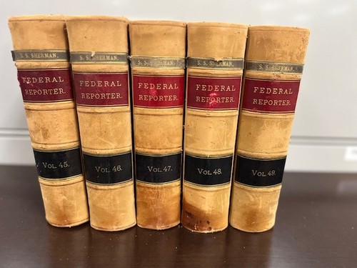 Lot federal reporter - of, 5