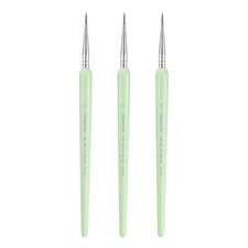 3pcs Painting Brushes 9mm (0#)