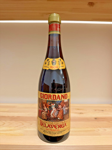 Bottiglia vino giordano - di,