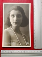 CARTOLINA FOTO RINA FRANCHETTI