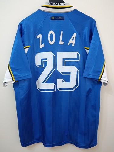 Chelsea 1997 1998 home zola - chelsea,