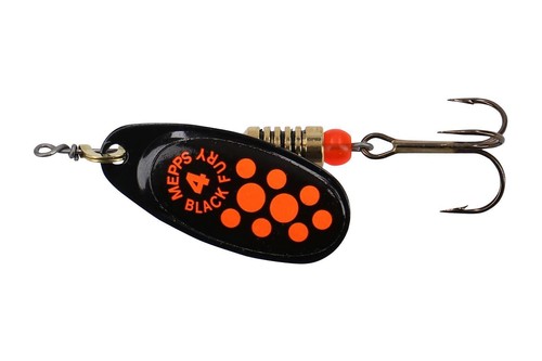 Mepps black fury - orange,