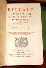 1821 - Rituale Romanum Pauli Quinti Pontificis Maximi jussu editum