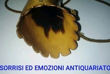 CORNO alpino DI TORO corna souvenir interlaken svizzera Canton Berna lungo cm.20