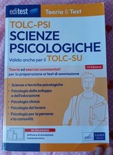 EDITEST - TOLC-PSI SCIENZE PSICOLOGICHE - TEORIA & TEST  - XII EDIZIONE