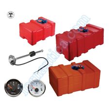 SERBATOIO CARBURANTE OMOLOGATO NAUTICA + INDICATORE LIVELLO E SENSORE VERTICALE