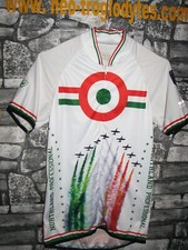 Vintage Cycling  jersey shirt GS Frecce Tricolri Italy '80 maglia  bici ciclismo
