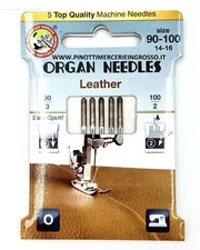 AGHI PELLE-LEATHER NEEDLES PER