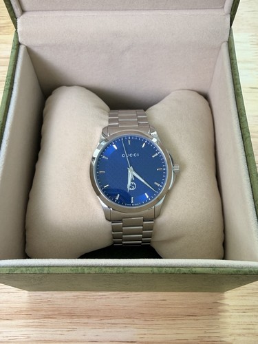 Gucci timeless quartz - g-timeless, blue