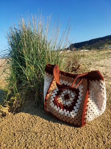 Borsa granny realizzata - granny, a