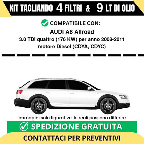 Tagliando castrol 4 - lt,