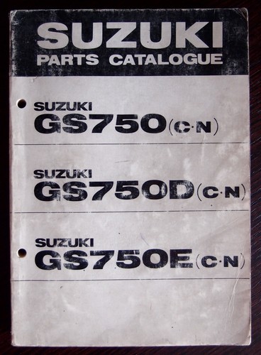 Suzuki gs750 gs750d 1978 - gs750,