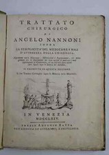 NANNONI ANGELO. Trattato