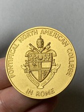MD9_14) Medal Pontifical North American College Rome MD Ø 45 mm