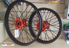 Coppia Ruote Cerchi Completi Anteriore e Posteriore 21 /18 Ktm Exc Exc F Nrteam