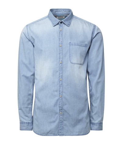 Camicia jeans manica lunga - camicia,