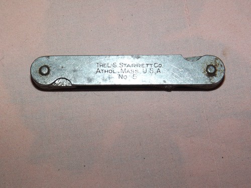 Vintage thels starrett - thels, co