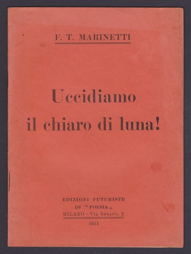 Futurismo t marinetti - futurismo,