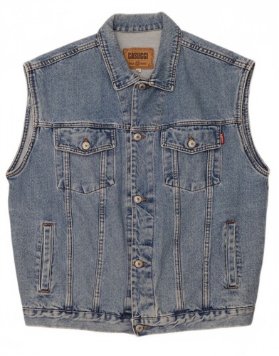 Casucci gilet uomo denim 42 - casucci,