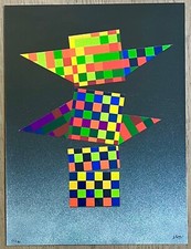 Stampa firmata a mano Julio Le