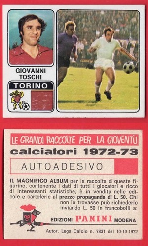 Figurina calciatori panini - figurina,