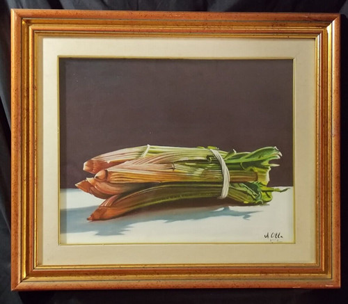 Quadro vintage dipinto olio - dipinto,