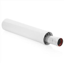PROLUNGA COASSIALE PER SCARICO FUMI mm.100/60 CM.50 PER SCALDINO IGWH THERMEX
