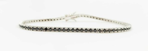 Bracciale tennis argento - tennis, in