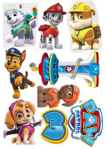 Paw patrol commestibile - patrol,