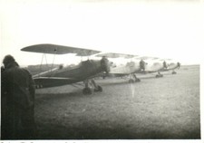 Foto, seconda guerra mondiale. Luftwaffe Olmütz/CZE 1940: aerei da addestrame...