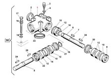 Scatola rinvio ad angolo terna