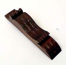 Fregio in legno noce intagliato intaglio antico '800 vintage a70