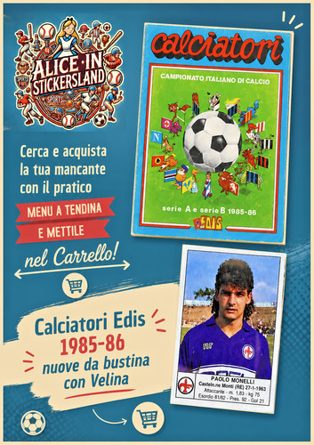 Edis calciatori 1985 nuove - 1985/86,