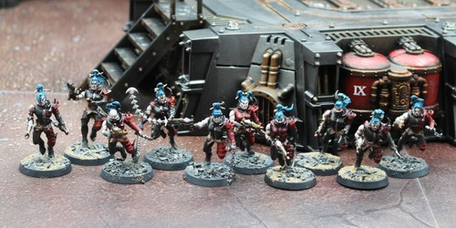 Drukhari 10x wyches - -, dipinto