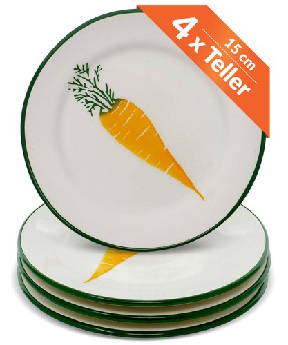 Piatti ceramica verdure set - in,